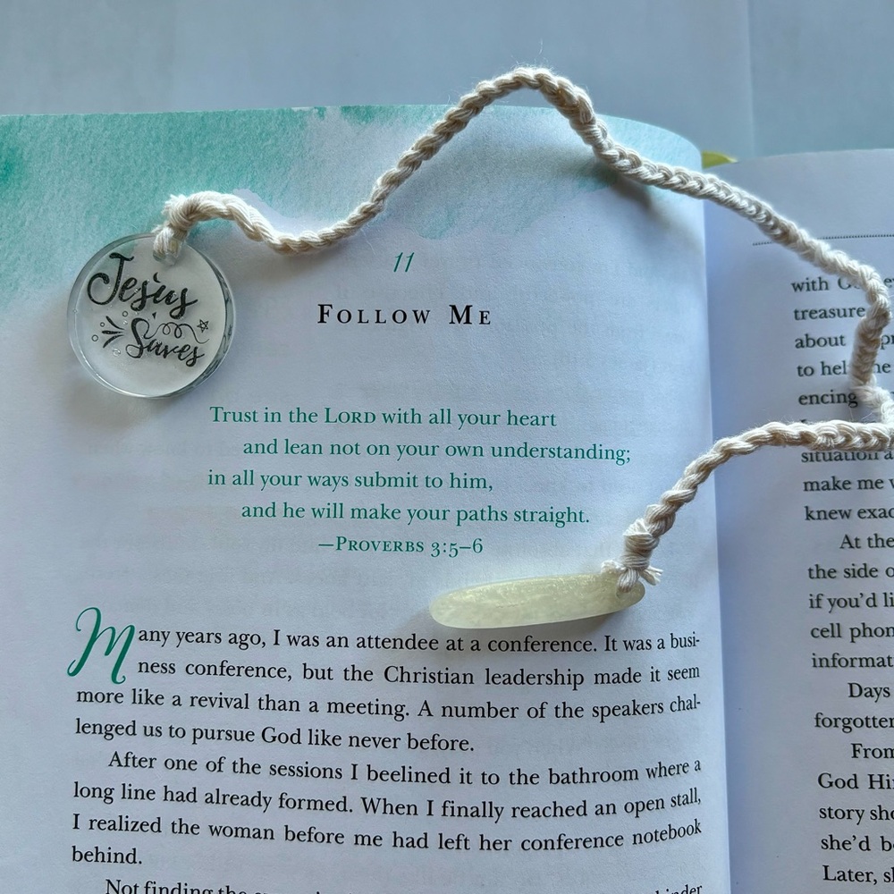 Jesus Saves Bible Bookmark Handmade Inspirational Faith Gift For Reading